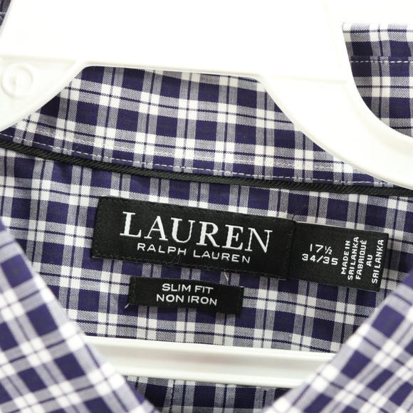 New Ralph Lauren Black Label Mens 17.5 34/5 Shirt - Picture 4 of 6